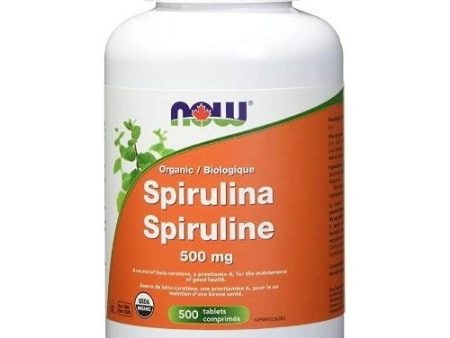 Now - organic spirulina 500mg Hot on Sale