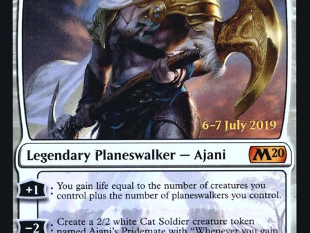 Ajani, Strength of the Pride [Core Set 2020 Prerelease Promos] For Sale